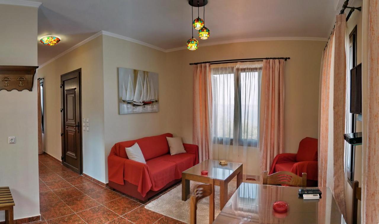 Ktima Kiourelioti Villa Skala Sykamineas ภายนอก รูปภาพ