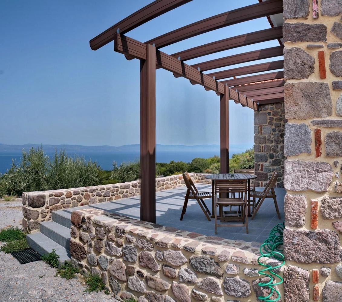 Ktima Kiourelioti Villa Skala Sykamineas ภายนอก รูปภาพ