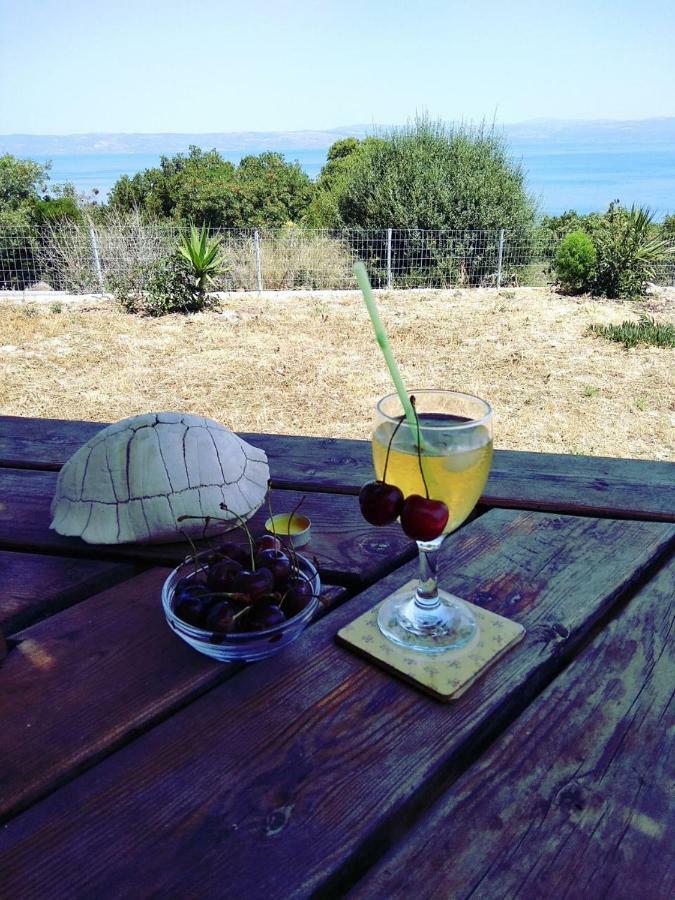 Ktima Kiourelioti Villa Skala Sykamineas ภายนอก รูปภาพ